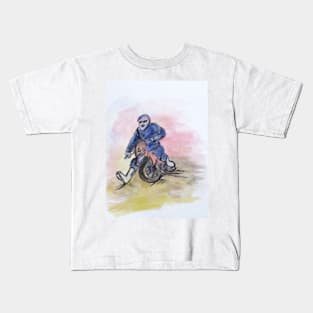 Dirt Bike Racer Kids T-Shirt